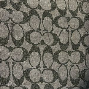 Coach infinity scarf ! Matching rain boots down below ! Bundle and save !!